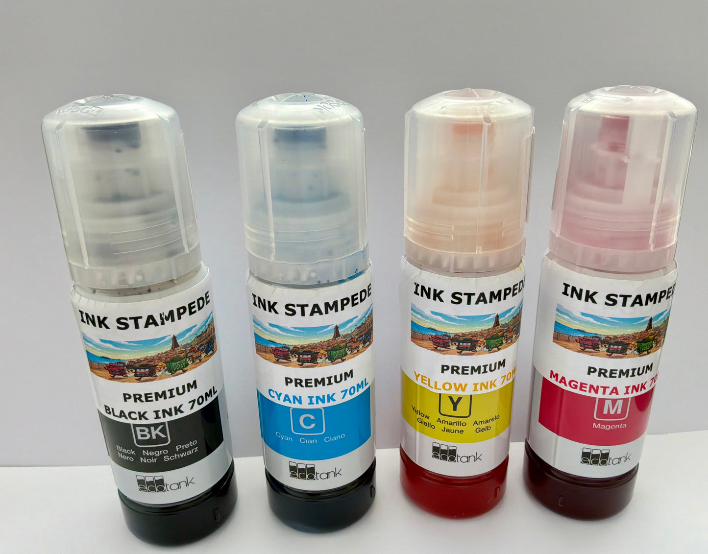 REFILLS - EPSON ECO TANK 104 INK REFILLS