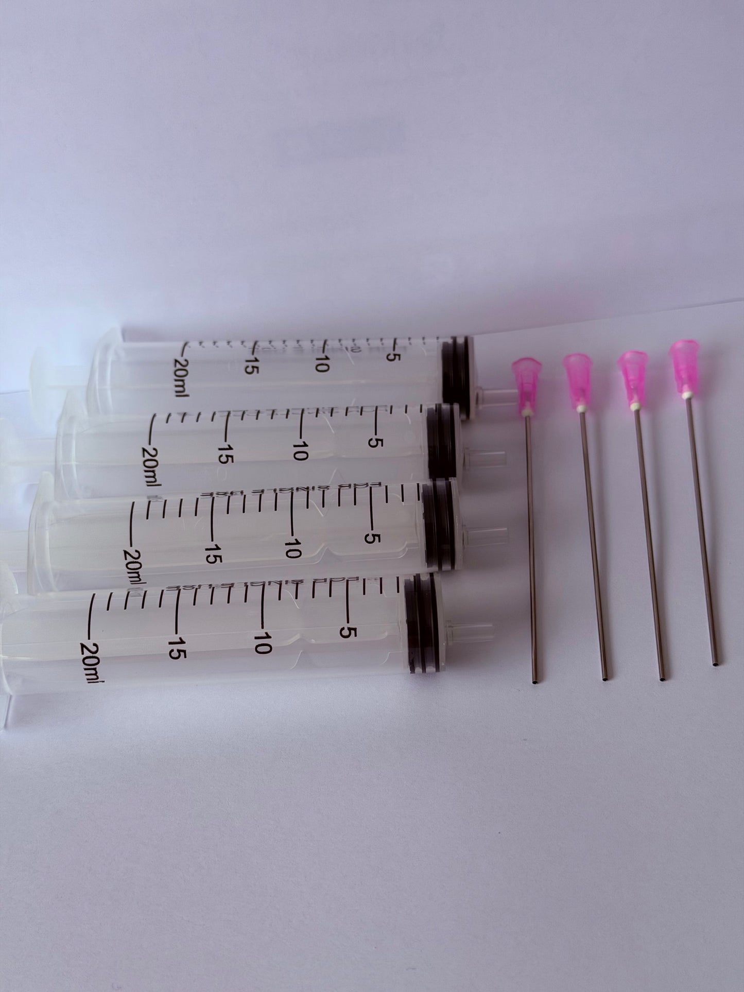 20ML MEDICAL QAUALITY SYRINGES & NEEDLES FOR INK *REFILL