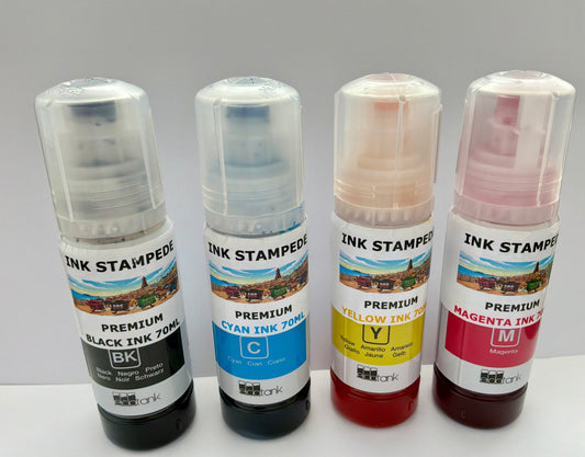 REFILLS - EPSON ECO TANK 104 INK REFILLS