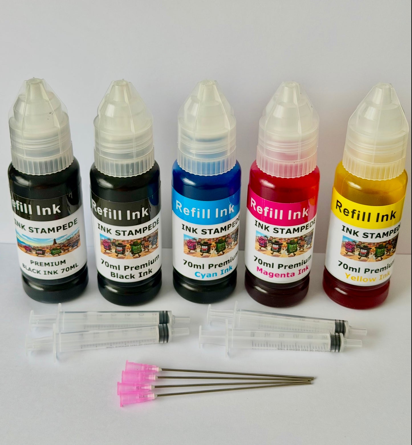 HP 912 912XL PRO-DRIP BLACK & COLOUR INK REFILL KIT WITH 350ml INK