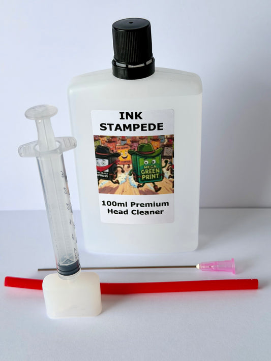 XP HEAD CLEANER FOR EPSON XP PRINTERS WITH OVAL SHAPE NOZZLES - 100ml PREMIUM UK MANUFACTURED HEAD CLEANER
