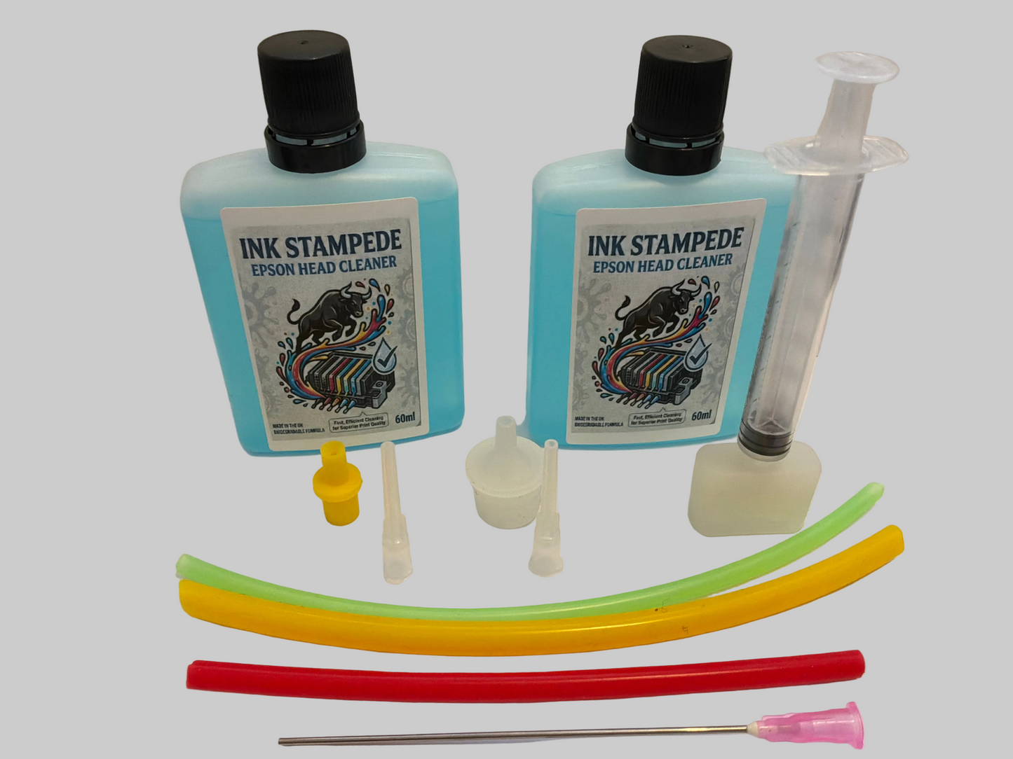InkStampede™ Ultimate Universal Printhead Cleaning Kit – Fix Clogged Printers Fast - Fast Delivery